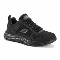 Buty sportowe męskie - Buty męskie Skechers Track Knockhill black 42 Eu - miniaturka - grafika 1