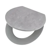 Deski sedesowe - Baliv Deska sedesowa Bojava wolnoopadająca szara - miniaturka - grafika 1