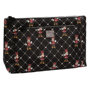 Myszka Minnie Disney Czarna, duża kosmetyczka podróźna 31x19x10cm - Kosmetyczki, organizery i kuferki - miniaturka - grafika 1