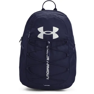Under Armour Plecak sportowy unisex Hustle Midnight Navy / Midnight Navy / Metaliczne srebro (410) Jeden rozmiar 1364181 - Plecaki - miniaturka - grafika 12
