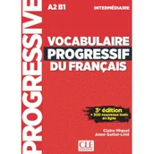 Powieści - CLE International Vocabulaire progressif intermediare livre +CD3ed A2 B1 Miquel Claire, Goliot-Lete Anne - miniaturka - grafika 1
