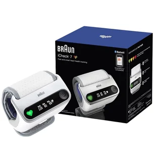 Braun Ciśnieniomierz automatyczny nadgarstkowy iCHECK 7 BPW4500 - Ciśnieniomierze i akcesoria - miniaturka - grafika 1