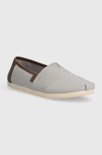 Toms espadryle Alpargata kolor szary 10020888 - Espadryle męskie - miniaturka - grafika 1