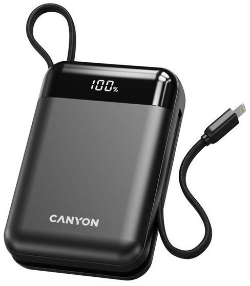 Powerbank Canyon OnPower 204 20000 mAh czarny - Przenośne źródło zasilania CNS-CPB204B 5291485019723