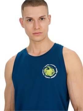 Koszulka Bez Rękawów 4F 4FWSS25TSLEM122-46S r.XL Męska T-shirt Tank Top