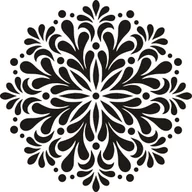 Naklejki na ścianę - Naklejka na ścianę, meble Mandala 1, koło, ornament, piękna duża dekoracja, 120x120 cm - miniaturka - grafika 1