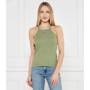Karl Lagerfeld Top AUTOGRAPH Slim Fit - Koszulki i topy damskie - miniaturka - grafika 1