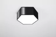 Lampy sufitowe - Sollux Lighting Plafon SUNDE 13 czarny - miniaturka - grafika 1