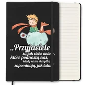 Notesy i bloczki - NOTES W LINIE 120 STRON CZARNY PREZENT DLA WYCHOWAWCY DZIEŃ NAUCZYCIELA WZ - miniaturka - grafika 1