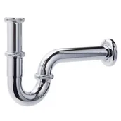 Syfony - FDesign Kleome syfon umywalkowy rurowy chrom FD7-201-11 - miniaturka - grafika 1