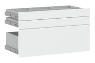 Meble modułowe i akcesoria - Szuflady Zewnętrzne Niskie Vesti 2D Typ 82 Biały 5003070/Bsr - miniaturka - grafika 1