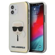 Etui i futerały do telefonów - Karl Lagerfeld KLHCP12SPCKHML iPhone 12 mini 5,4" multicolor hardcase Iridescent Karl s Head - miniaturka - grafika 1