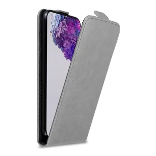Pokrowiec Do Samsung Galaxy S20 ULTRA w Etui SZARY TYTANOWY Flip Case Cover Obudowa Ochronny Cadorabo - Etui i futerały do telefonów - miniaturka - grafika 1