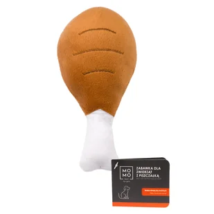 Zabawka Momo Way pluszowa noga kurczaka - Zabawki dla psów - miniaturka - grafika 1