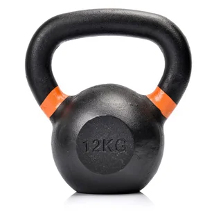 Kettlebell Żeliwny Hantle Kula Meteor 12 kg - Kettlebell - miniaturka - grafika 1