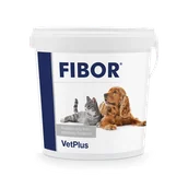 Suplementy i witaminy dla psów - VetPlus FIBOR pies/kot wsparcie przewodu pokarmowego 500g - miniaturka - grafika 1