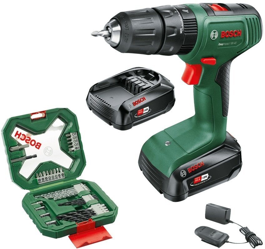 Bosch EasyImpact 18V-40 18 V 2 x akumulator 2 Ah 06039D8109