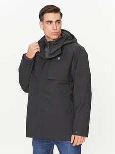 Wrangler Kurtka zimowa Waterproof Puffer 112338836 Czarny Regular Fit - Kurtki męskie - miniaturka - grafika 1