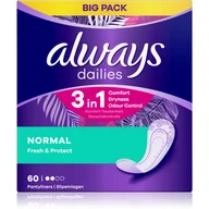 Podpaski - Always dailies Slip wkładkami, Normal, 60 sztuki 83726197 - miniaturka - grafika 1