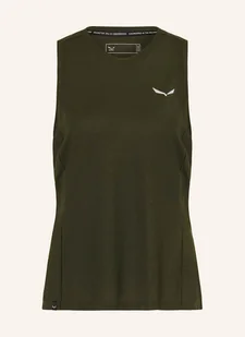 Salewa Tank Top Puez Dry gruen - Koszulki i topy damskie - miniaturka - grafika 1