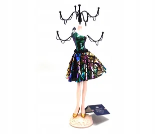 ELEGANCKI STOJAK NA BIŻUTERIĘ W FORMIE MANEKINA - Biżuteria - akcesoria - miniaturka - grafika 1