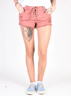Spodnie i spodenki dla dziewczynek - Billabong LITE HEARTED SUNBURNT damskie spodenki jeansowe - 32 - grafika 1