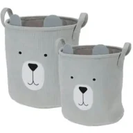 Pudła i pojemniki do przechowywania - H&S Decoration Zestaw koszyków do przechowywania koala 2 szt. - miniaturka - grafika 1