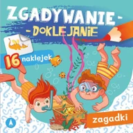 Książki edukacyjne - Zgadywanie-doklejanie. Zagadki - miniaturka - grafika 1