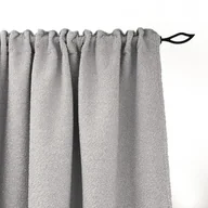 Zasłony - Zasłona BOUCLE BC2085 szary 140 x 240 cm - miniaturka - grafika 1