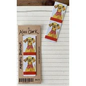 Zakładki do książek - Alex Clark Zakładka do książki BM70 Pies w okularach - miniaturka - grafika 1