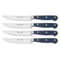 Noże kuchenne - CLASSIC COLOUR Zestaw noży stekowych niebieski / WÜSTHOF - miniaturka - grafika 1