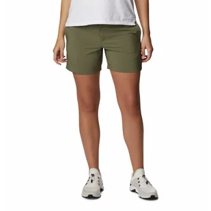 Damskie szorty Columbia Silver Ridge Utility stone green - 4/4 - Spodenki damskie - miniaturka - grafika 1