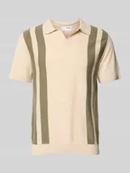 Koszulki męskie - Koszulka polo z dekoltem w serek model ‘MATTIS’ - miniaturka - grafika 1