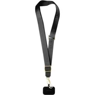 Etui i futerały do telefonów - Guess GUOUCPNLEH4K Universal CBDY Nylon Chain pasek czarny/black - miniaturka - grafika 1