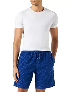 BOSS Męskie szorty kąpielowe Terry Swim, jasny niebieski 433, XXL, Bright Blue433, XXL - Kąpielówki męskie - miniaturka - grafika 1