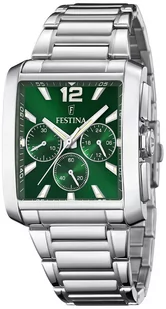 Zegarek Zegarek Festina F20635-3 Timeless Chronograph - Zegarki męskie - miniaturka - grafika 1