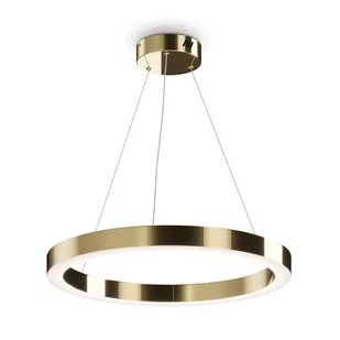 Lampa pierścieniowa wisząca Saturno MOD415PL-L45BS4K LED 45W złota - Lampy sufitowe - miniaturka - grafika 1