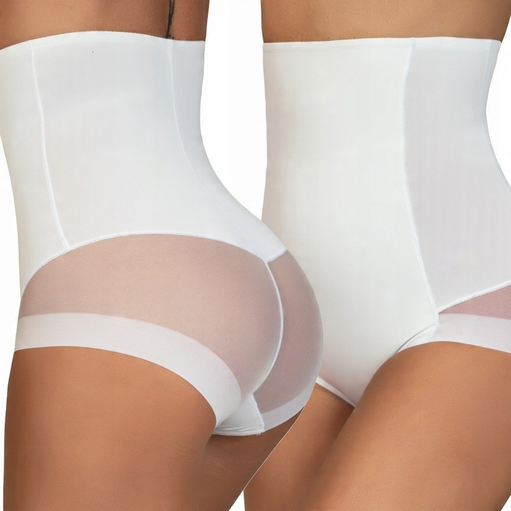 Rewelacyjne Majtki Wyszczuplające Damskie Modelujące Z Siateczką Korygujące