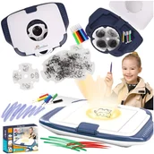 Tablice dla dzieci - Projektor Rzutnik do Rysowania Nauki dla Dzieci lampka Led Slajdy Mazaki 3+ - miniaturka - grafika 1