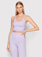 Koszulki sportowe damskie - Guess Biustonosz top V2RP15 ZZ04S Fioletowy - miniaturka - grafika 1