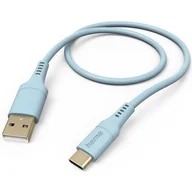 Kable USB - Hama Kabel USB Typ-C Flexible 1.5 m Niebieski - miniaturka - grafika 1