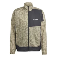 Kurtki męskie - Męska Kurtka przejściowa ADIDAS TRAIL WIND J HZ1301 – Beżowy - miniaturka - grafika 1