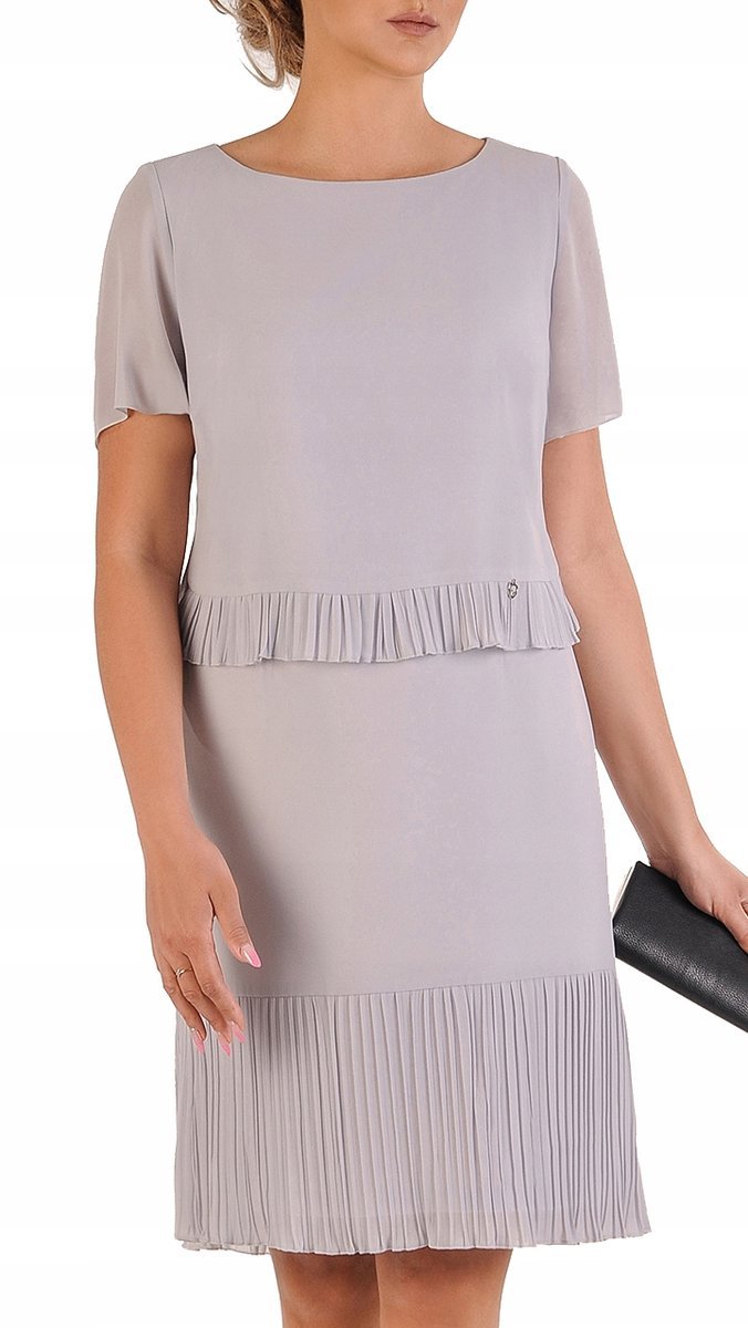 Sukienka Doris p 42 letnia damska na wesele elegancka na komunie wizytowa