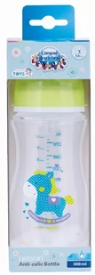 Canpol babies Butelka Easy Start 300 ml TOYS 35/222 niebieska - Butelki dla niemowląt - miniaturka - grafika 1