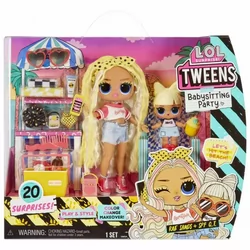 Lol surprise Tweens+Tots Baby Sitters Ivy Winks+Baby Doll Pink