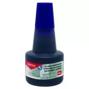 Tusz olejowy do pieczątek metalowych fiolet 30ml - Office - Tusz do pieczątek - miniaturka - grafika 1
