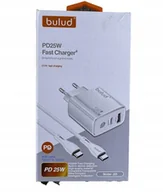Ładowarki do telefonów - Szybka ładowarka 25W USB QC i USB C PD + kabel USBC Iphone, Samsung i inne - miniaturka - grafika 1