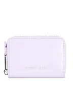 Portfele - Tommy Jeans Mały Portfel Damski Tjw Ess Must Small Za Patent AW0AW15935 Fioletowy - miniaturka - grafika 1