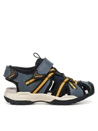 Buty dla chłopców - Geox Sandały Jr Borealis J450RB 014ME C0659 M Granatowy - miniaturka - grafika 1