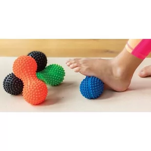 Wałek do masażu i rehabilitacji Tullo duoball 15,5 cm (kolor Zielony) - Akcesoria do masażu - miniaturka - grafika 2
